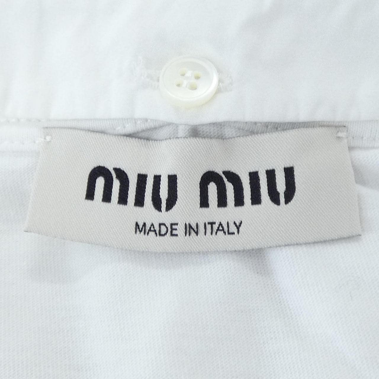 ミュウミュウ MIU MIU MIU MIU ロゴ MJN460 S231 11EC Tシャツ