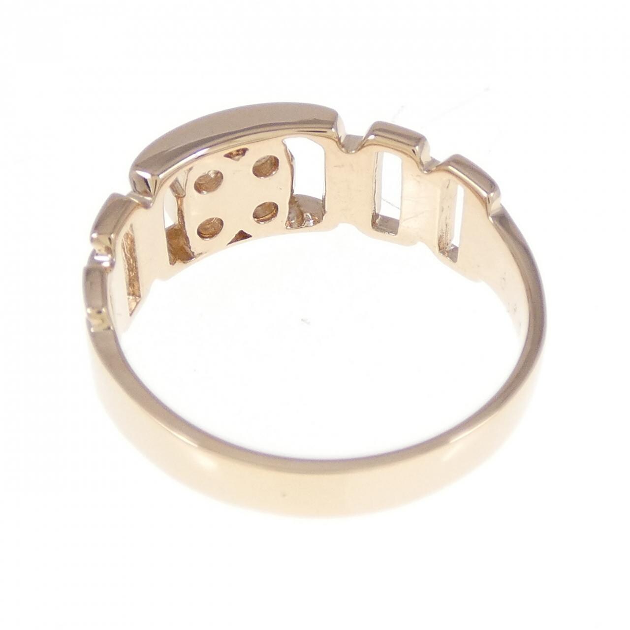 K18PG ダイヤモンド リング 0.30CT