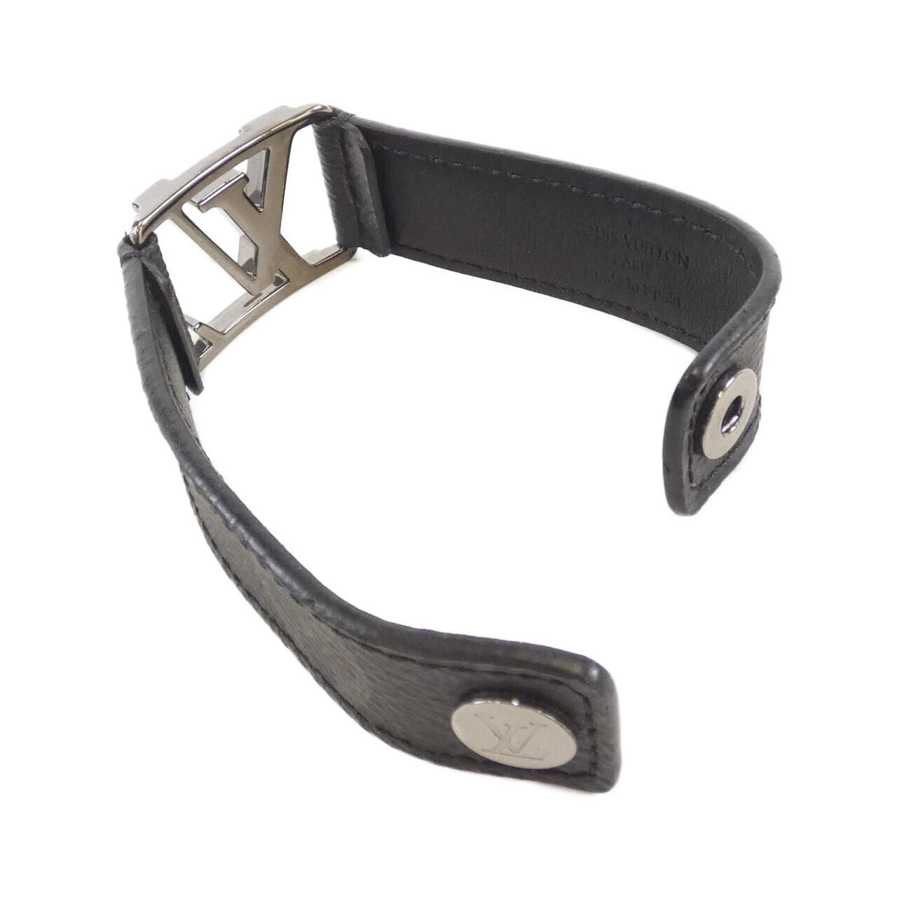ルイヴィトン モノグラム エクリプス ブラスレ ホッケンハイム 21cm M6295D ブレスレット