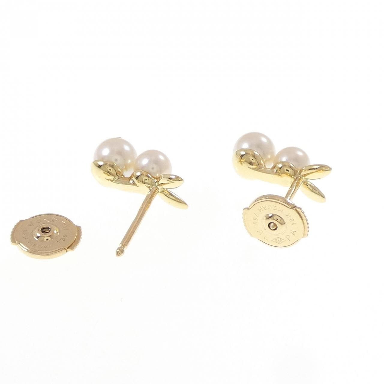【ヴィンテージ】ヴァンクリーフ&アーペル アコヤパール ピアス