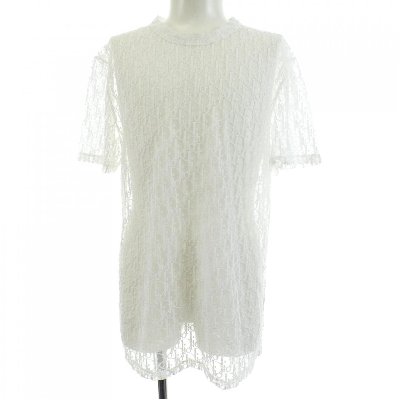 ディオール DIOR オブリークシースルー 183J652A0537 Tシャツ