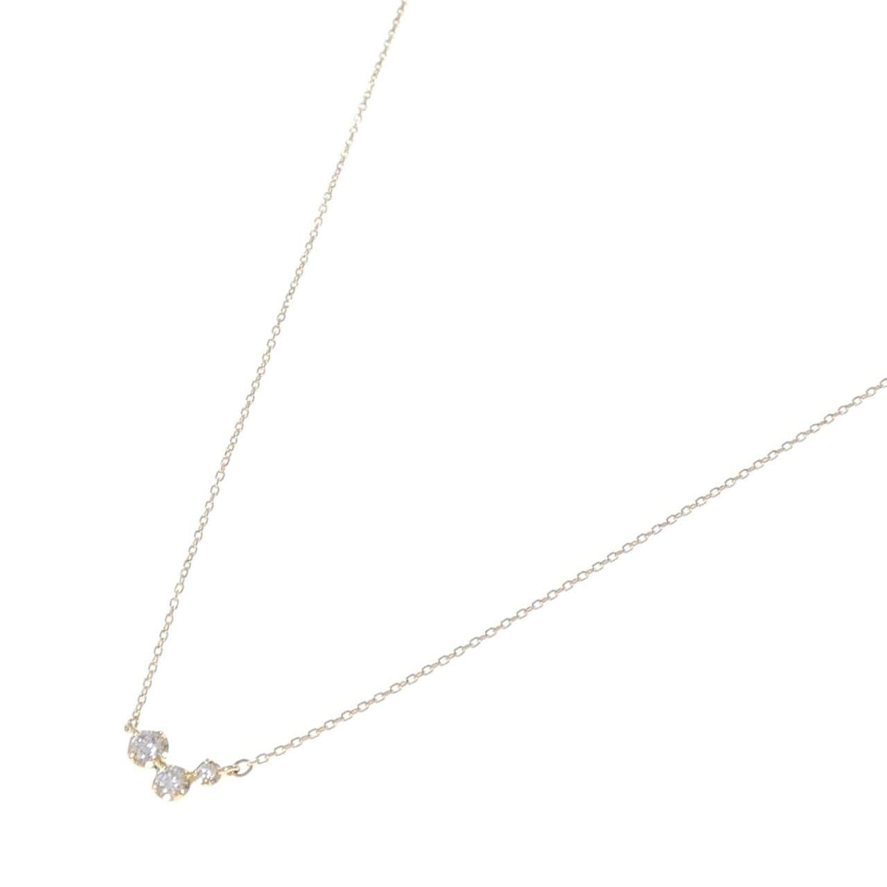 K18YG ダイヤモンド ネックレス