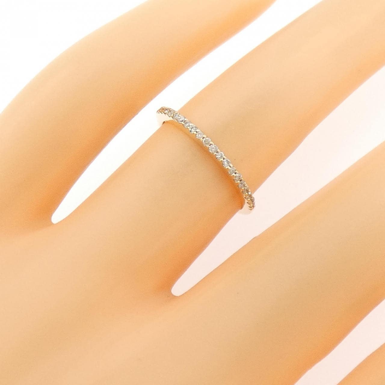 K10YG ダイヤモンド リング 0.10CT