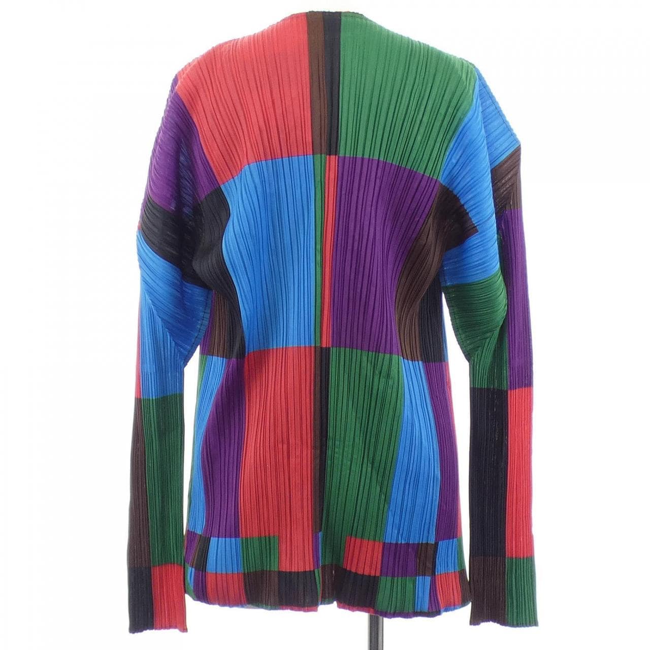 【ヴィンテージ】プリーツプリーズ PLEATS PLEASE 2001 マルチカラー PP14-JD344 カーディガン