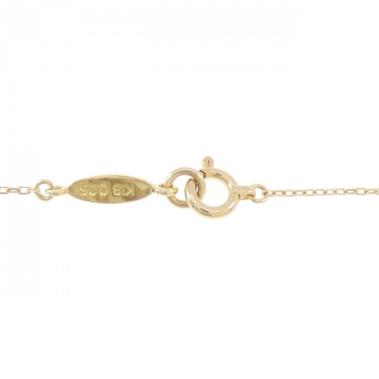 アーカー イニシャル ネックレス 0.05CT