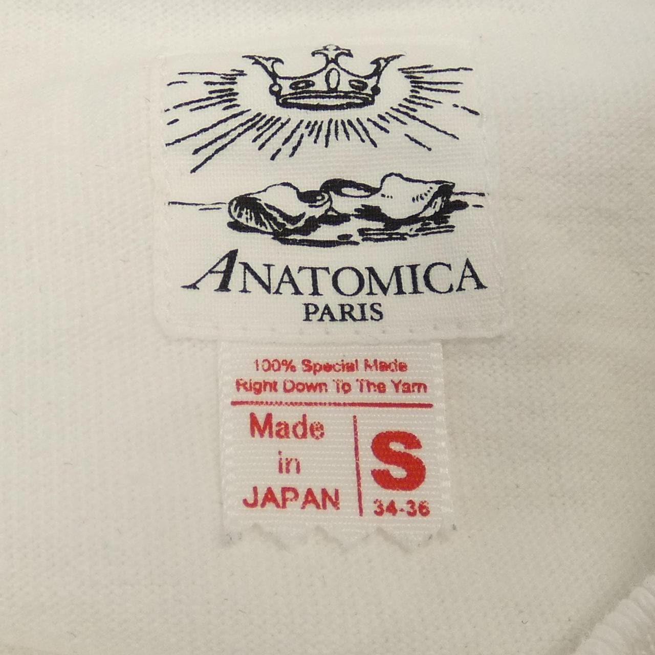 アナトミカ ANATOMICA Tシャツ