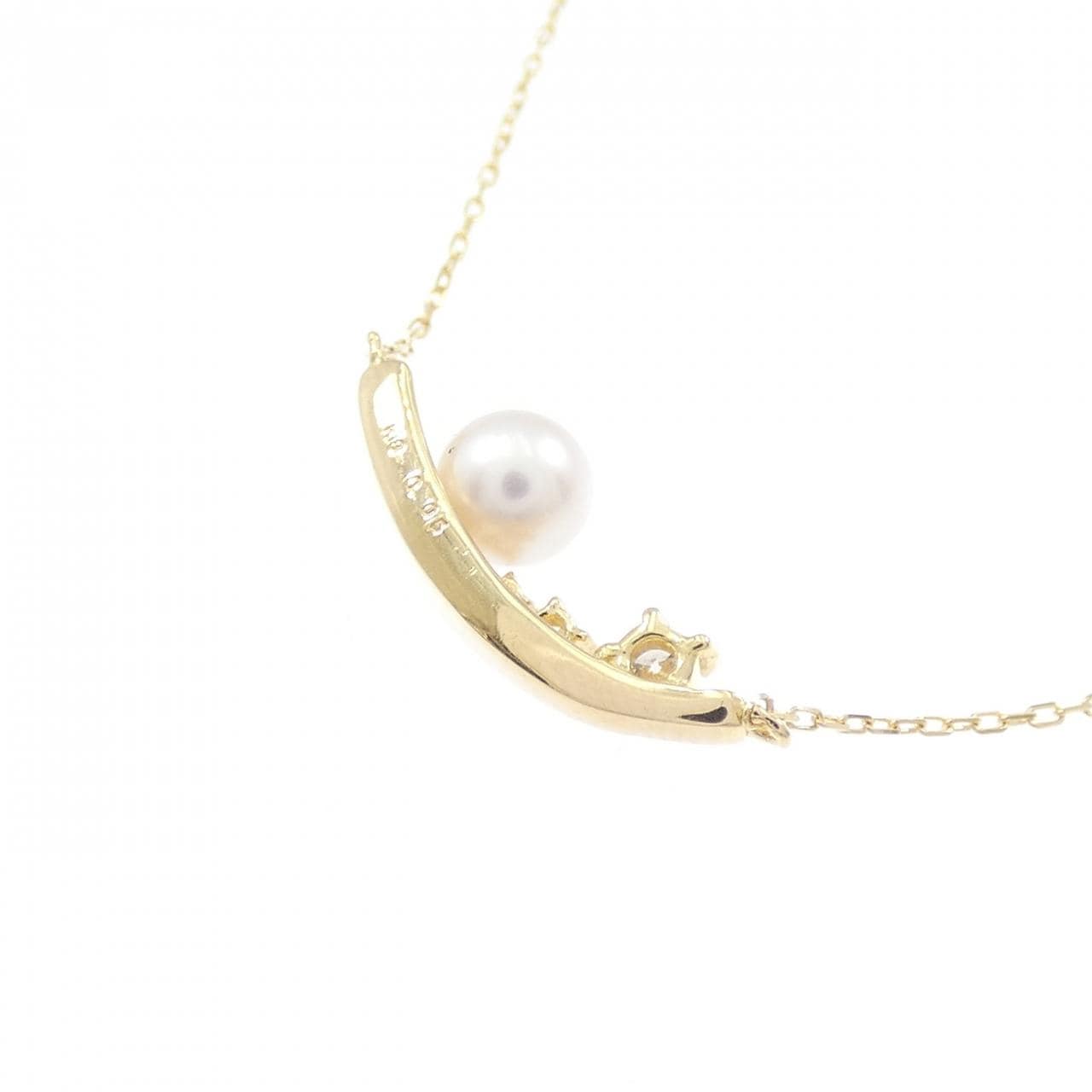 K18YG アコヤパール ネックレス 4mm