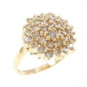 K18YG ダイヤモンド リング 1.00CT