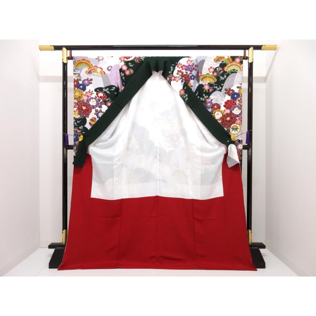 振袖　友禅加工