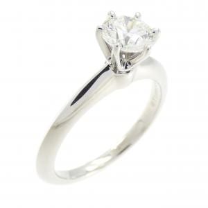 ティファニー クラシックソリティア リング 0.48CT I VS1 3EXT