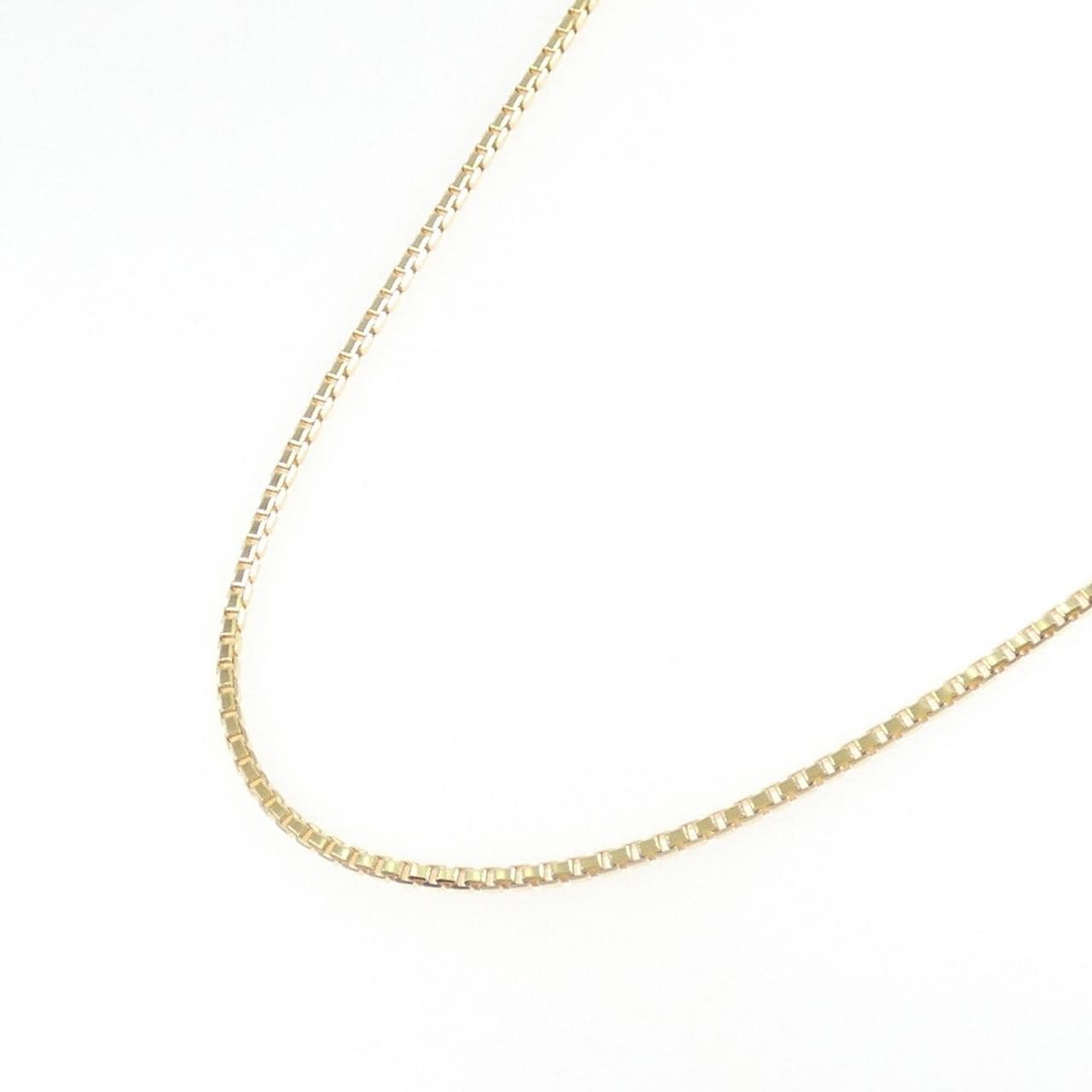 K18YG Venetian chain necklace