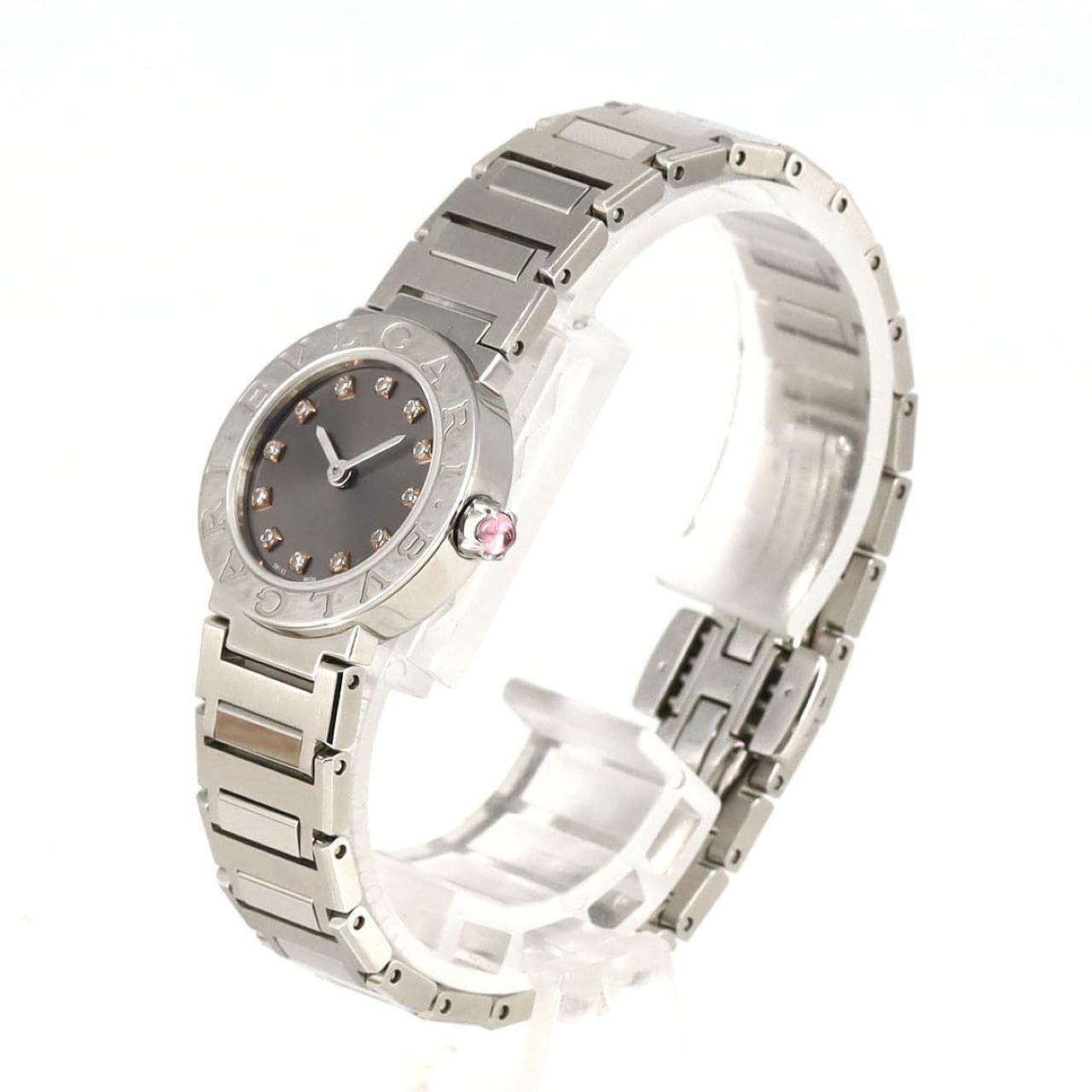 BVLGARI BVLGARI BVLGARI 12P BB23S/103690 SS Quartz
