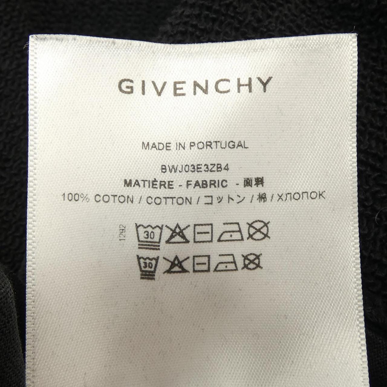 ジバンシー GIVENCHY BWJ03E3ZB4 パーカー