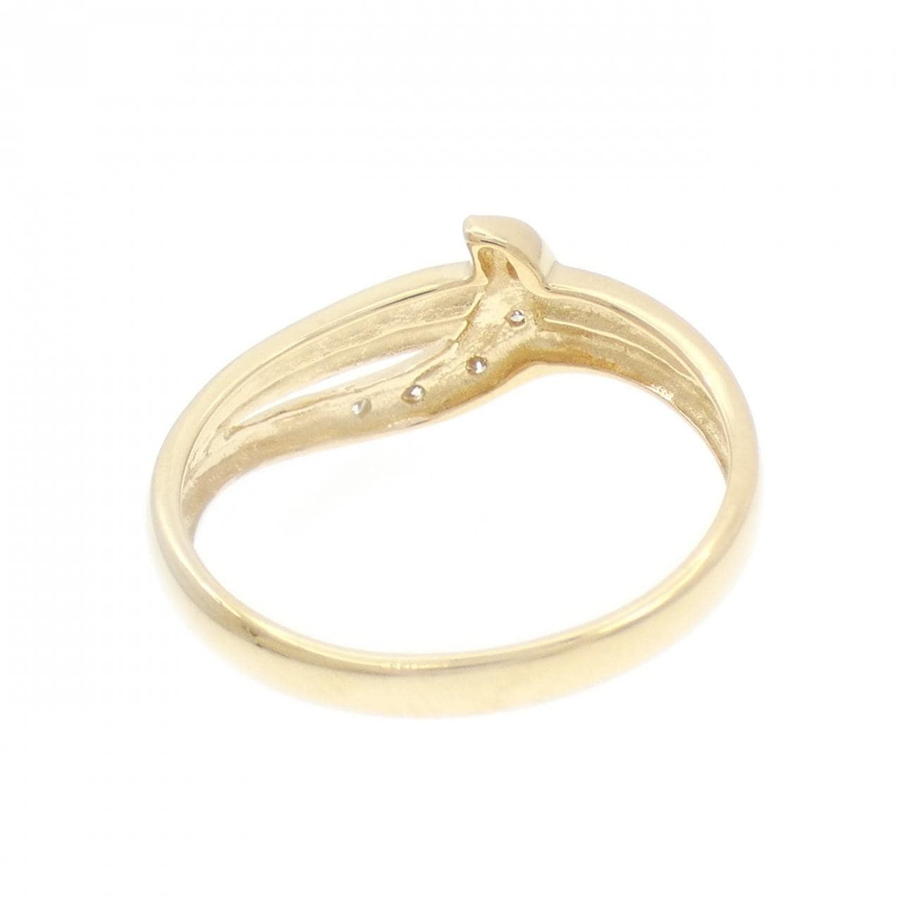 K18YG ダイヤモンド リング