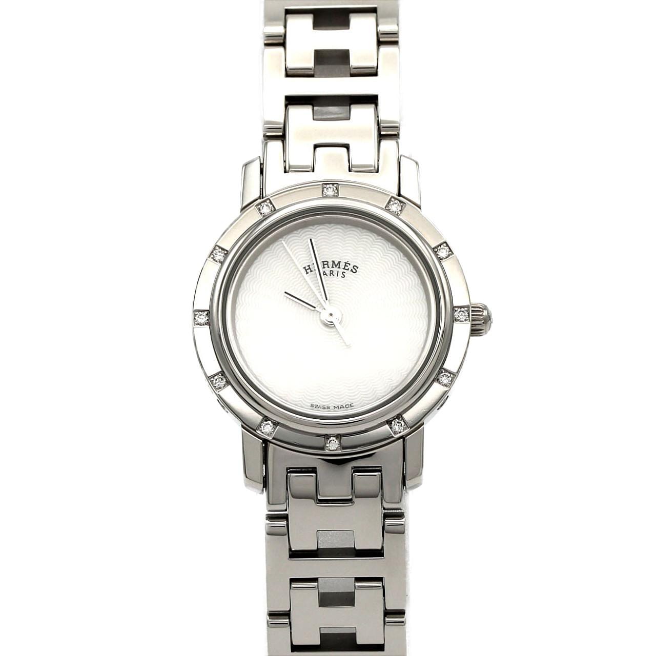 エルメス クリッパーナクレ/12P CL4.230 SS クォーツ