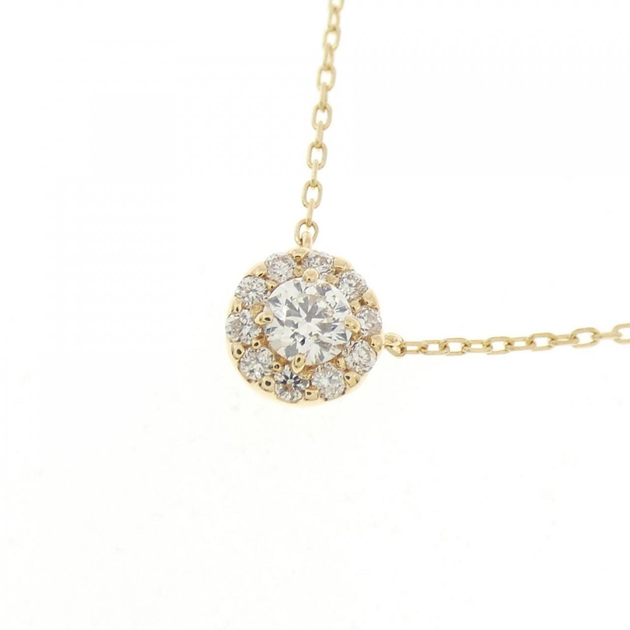 ヴァンドーム ダイヤモンド ネックレス 0.12CT