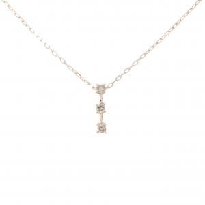 K10PG ダイヤモンド ネックレス 0.10CT