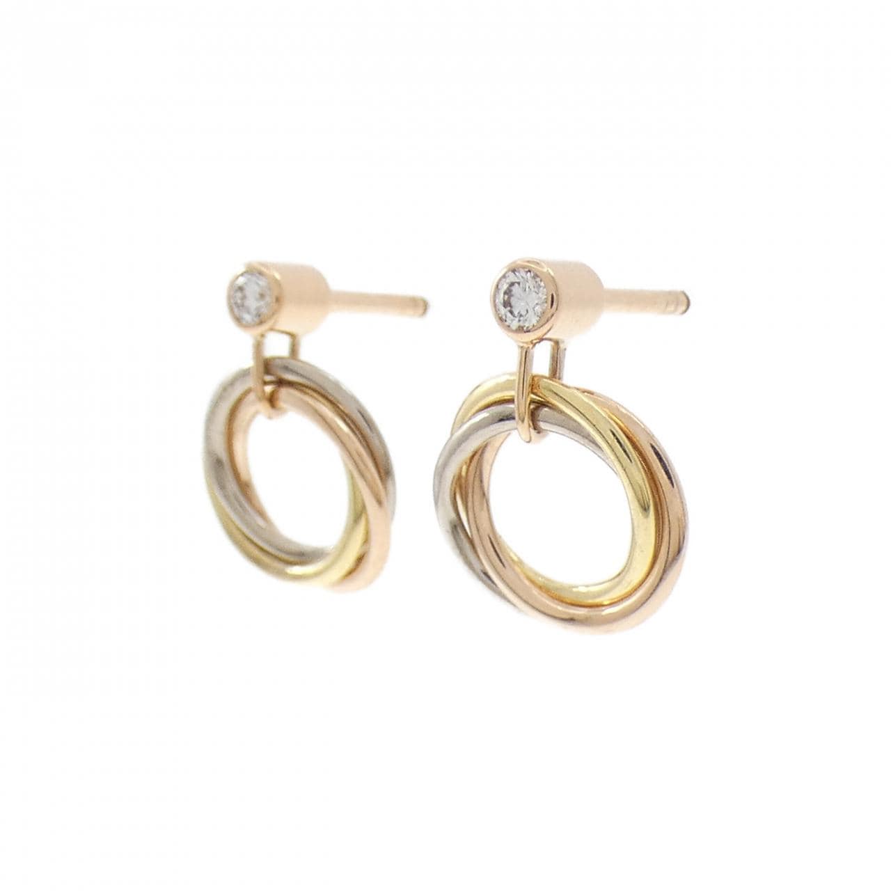 カルティエ トリニティ ピアス