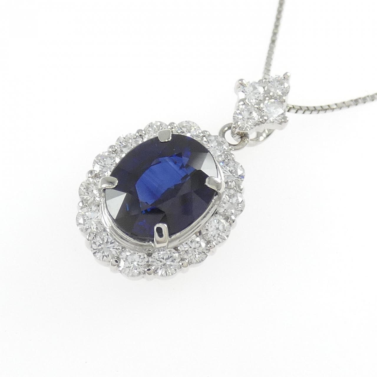 PT900/PT850 サファイヤ ネックレス 3.22CT