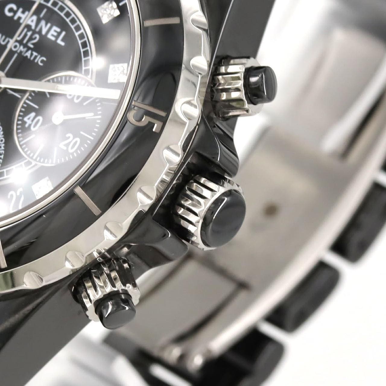 シャネル J12クロノグラフ セラミック･9P H2419 セラミック 自動巻