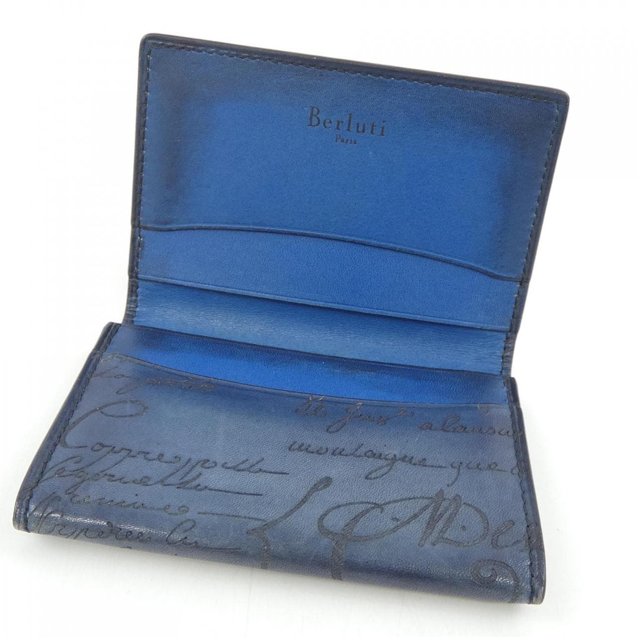 Berluti Berluti Imbuiascit 皮革卡夾 CARD CASE