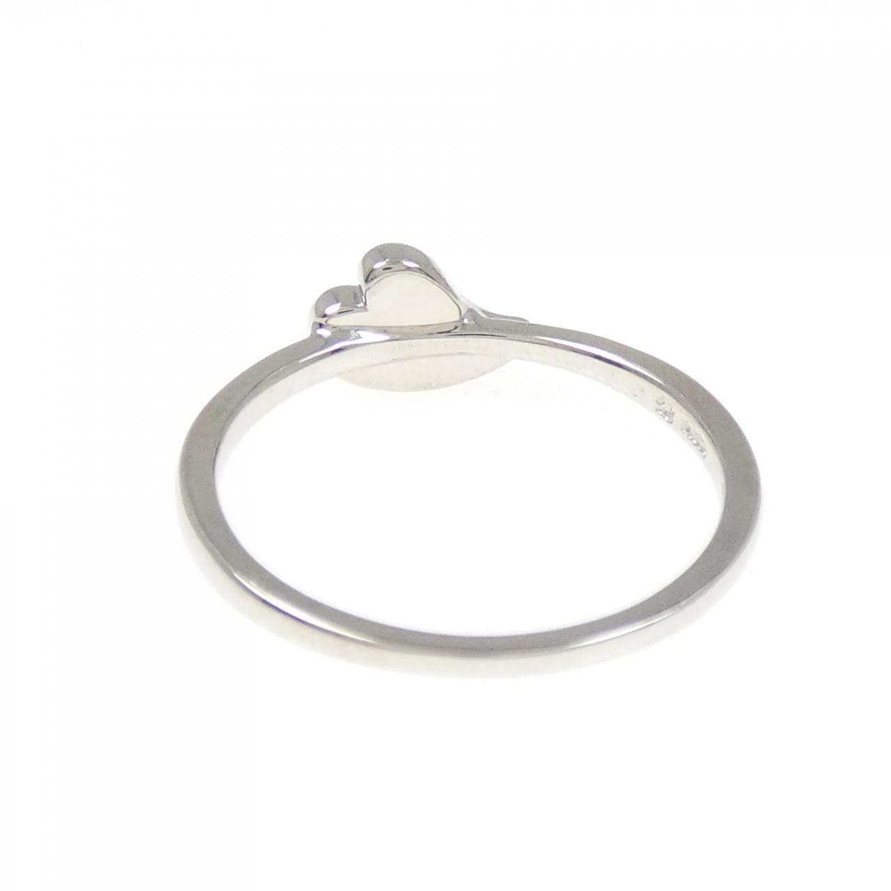 PT900 ハート ダイヤモンド リング 0.05CT