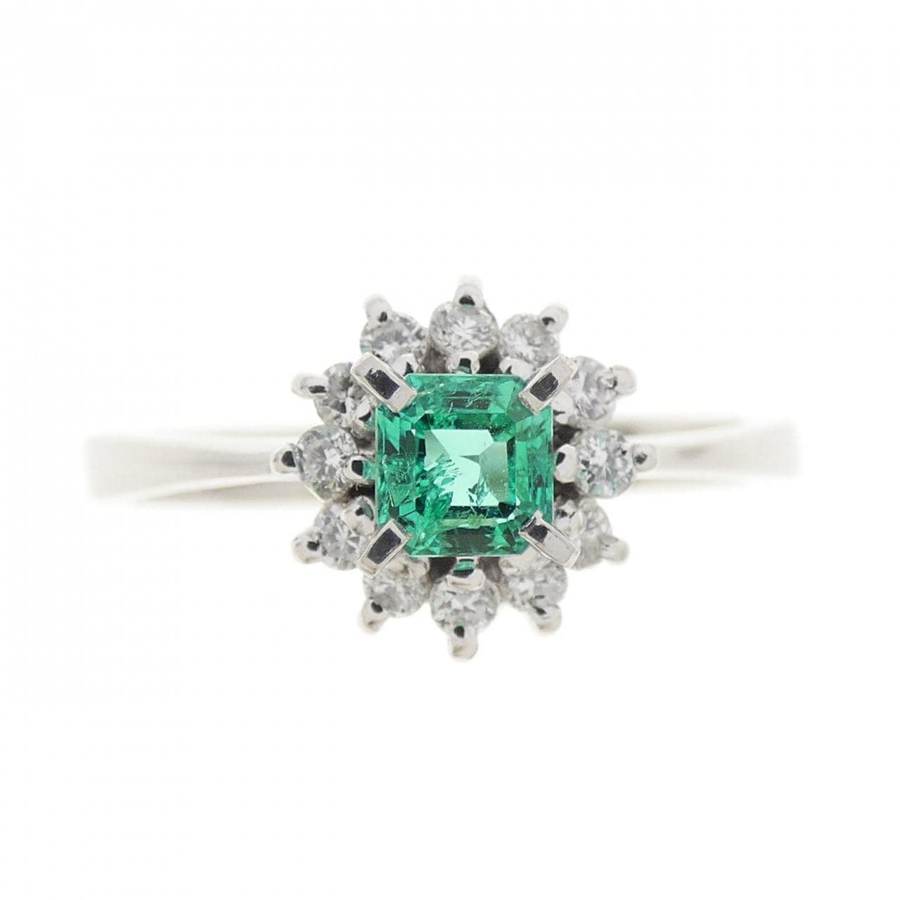 PT900 エメラルド リング 0.21CT