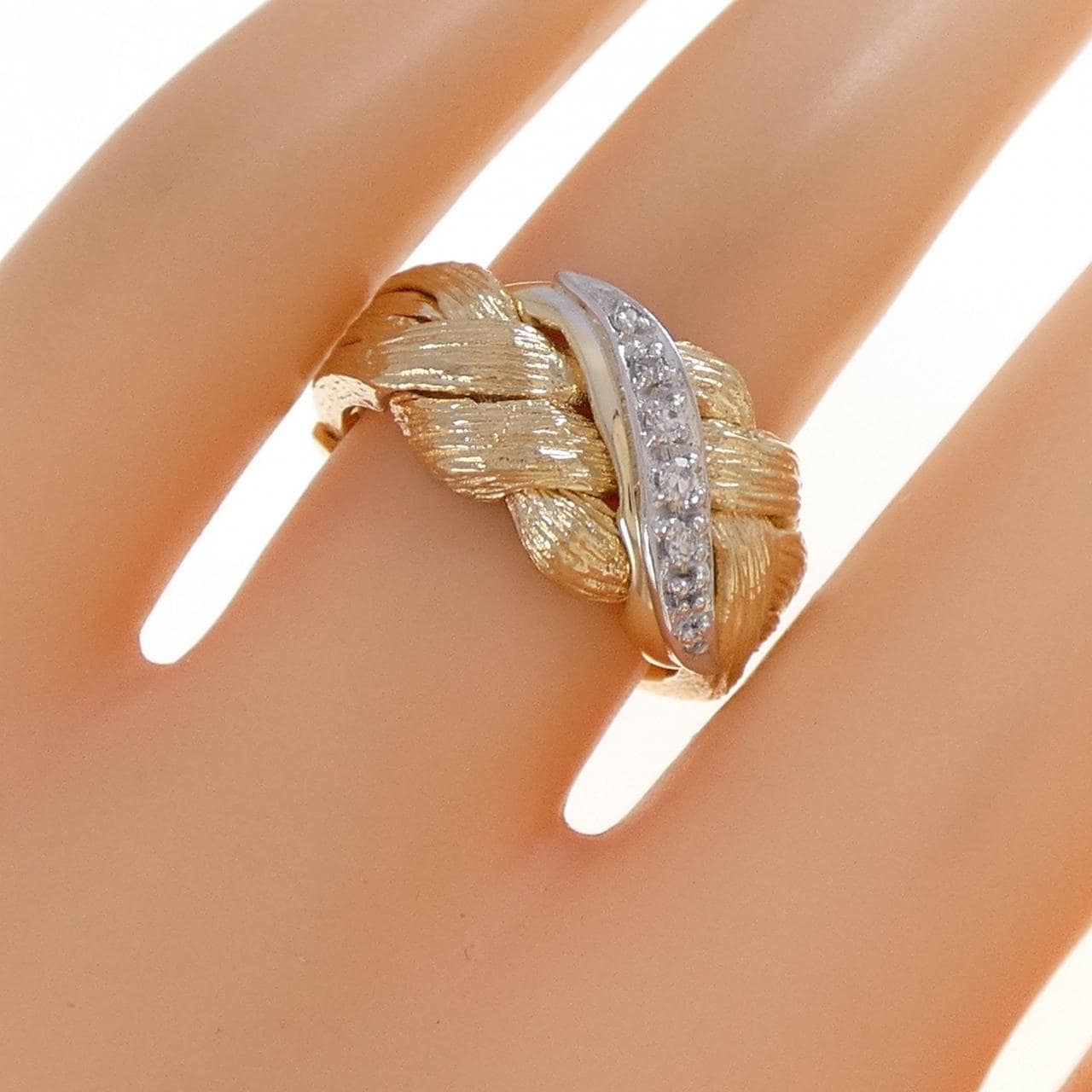 14KYG/14KWG ダイヤモンド リング