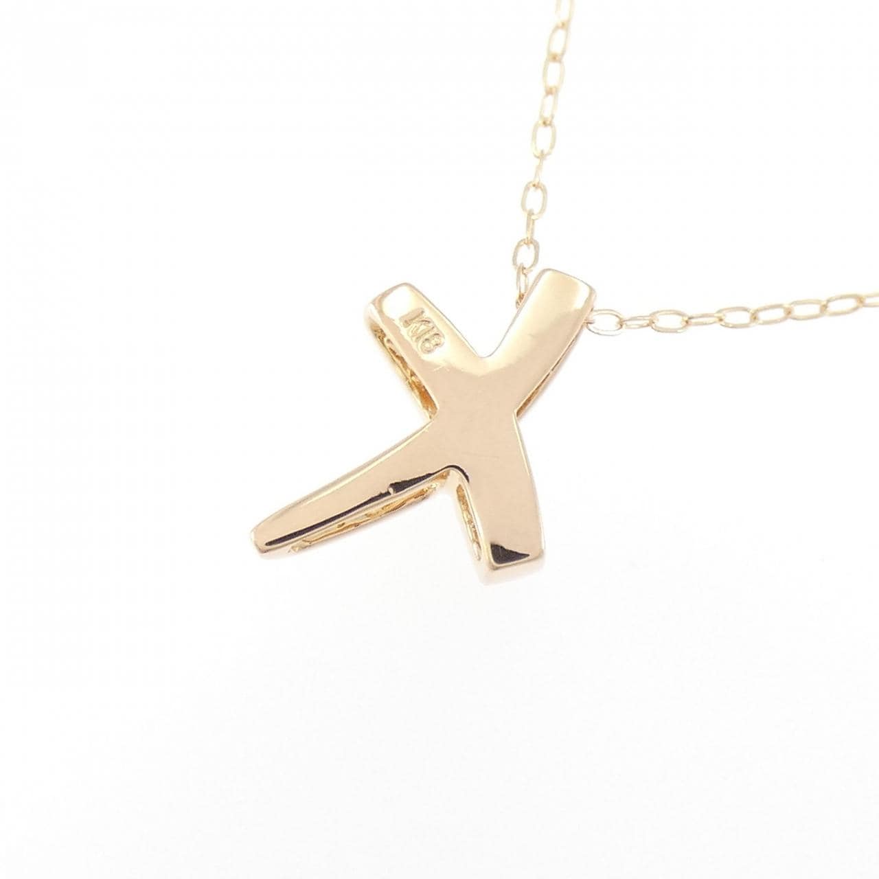 K18PG ダイヤモンド ネックレス