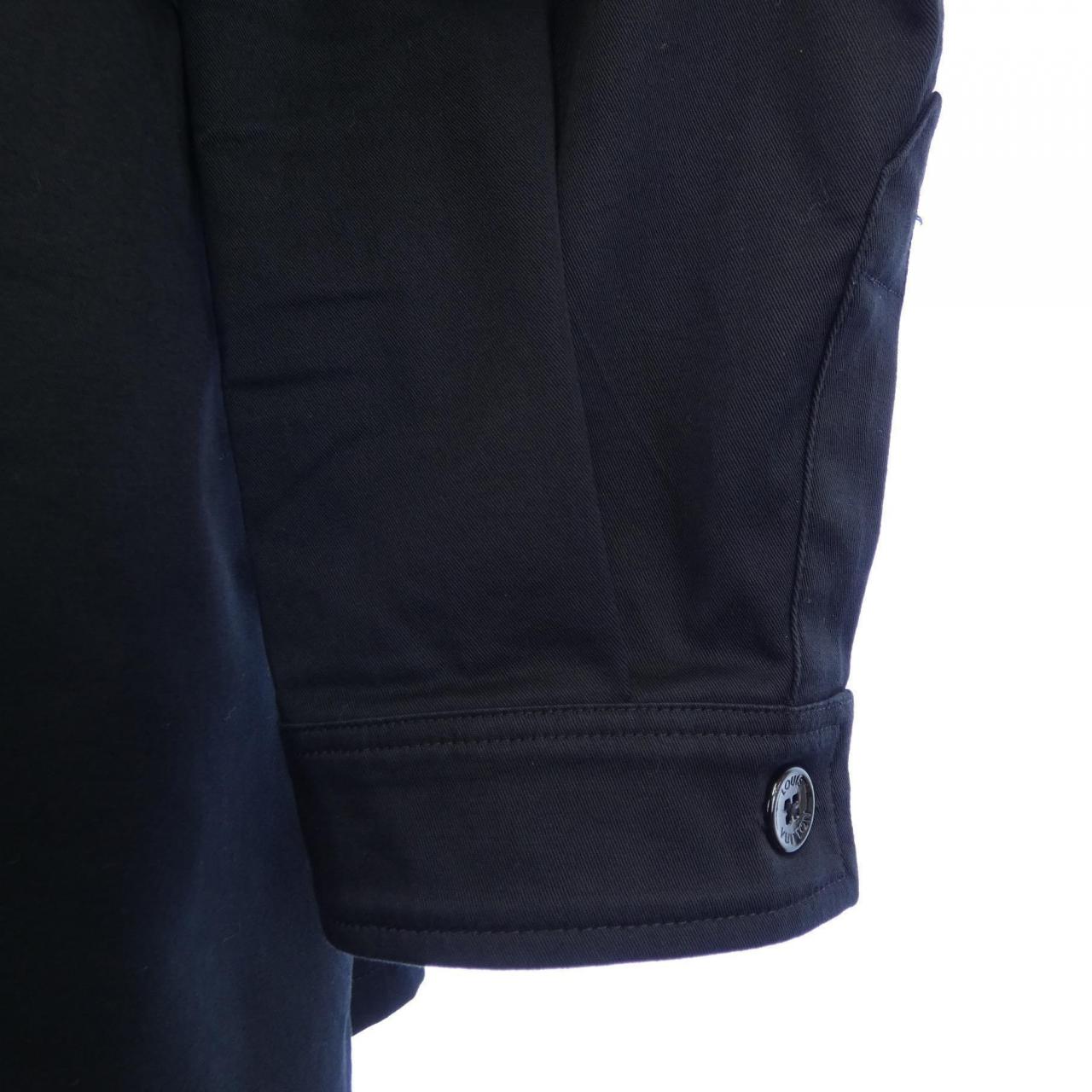 ルイヴィトン LOUIS VUITTON フロックカジュアルコットンオーバーシャツ HQB45WFUG ジャケット