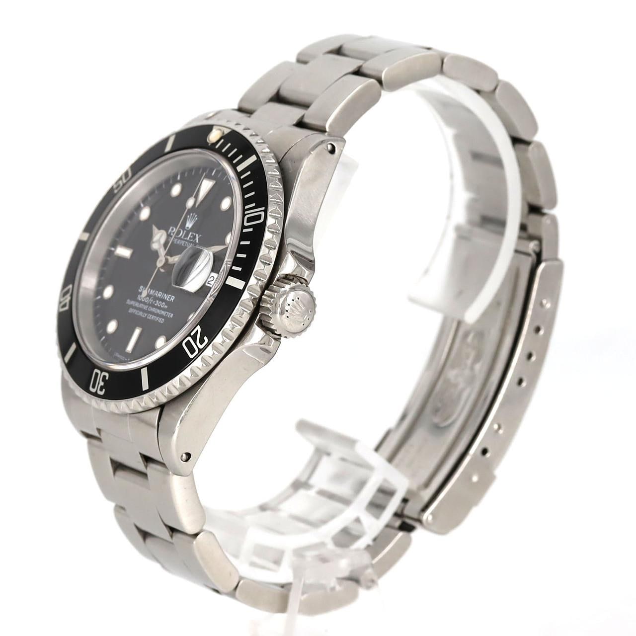 【ノーメンテナンス還元価格】ロレックス サブマリーナーデイト 16610. SS 自動巻 E番