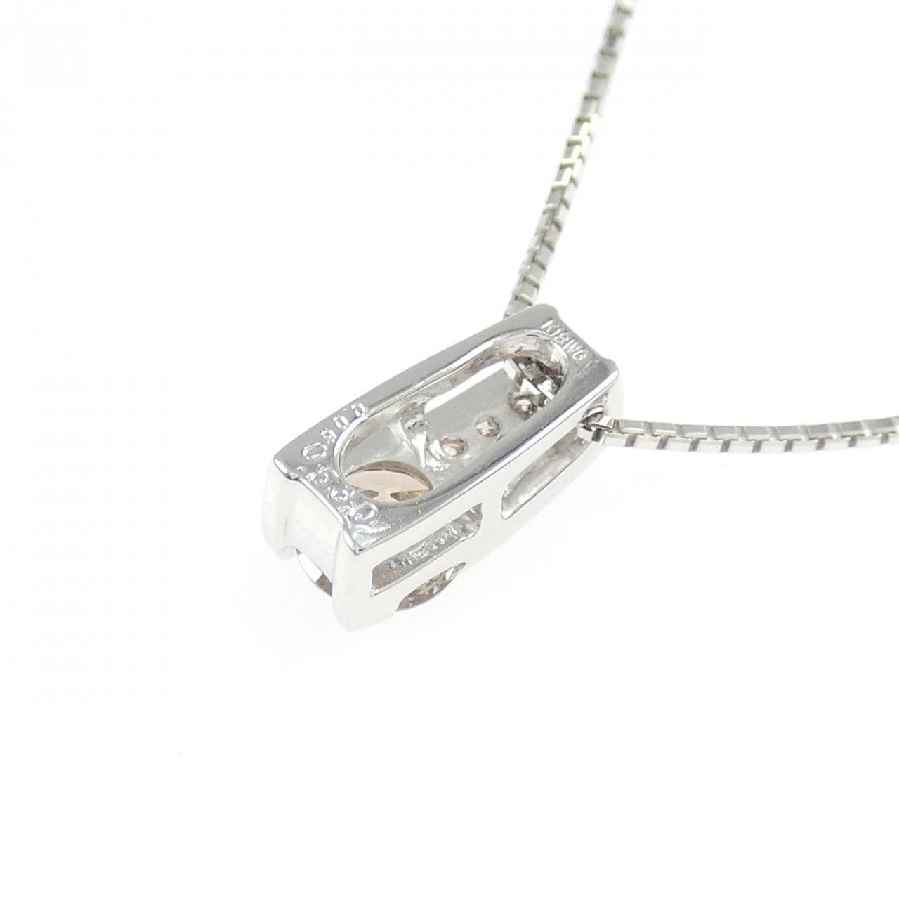K18WG ダイヤモンド ネックレス 0.530CT