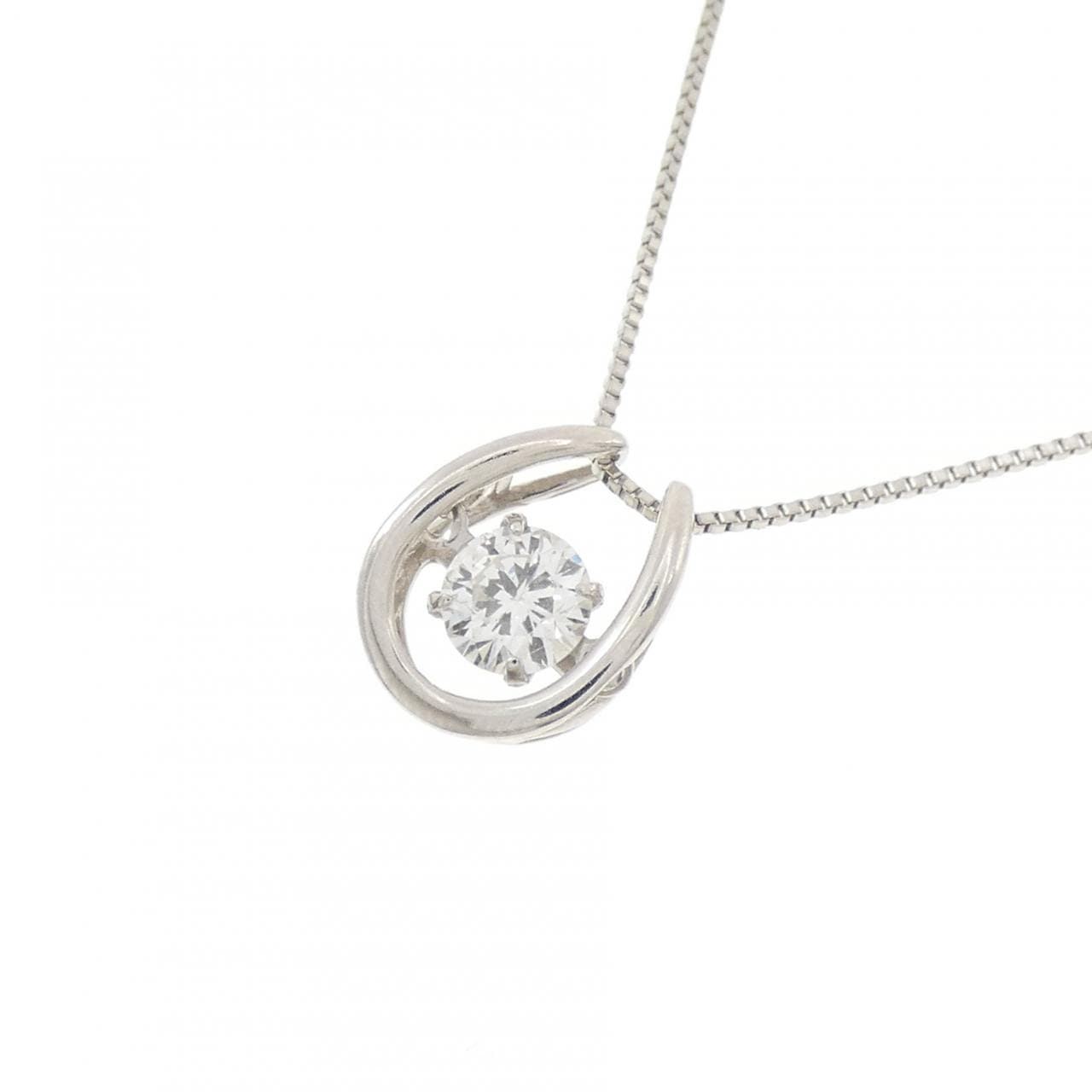 PT900/PT850 ダイヤモンド ネックレス 0.31CT