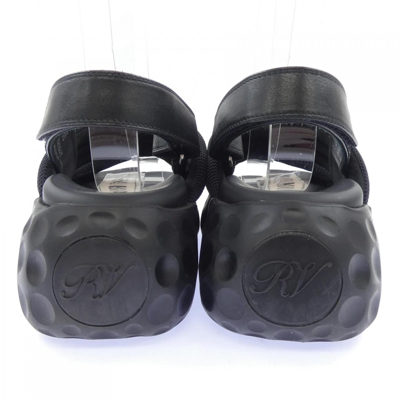 ロジェヴィヴィエ ROGER VIVIER ヴィヴ ラン ライト ストラス バックル サンダル