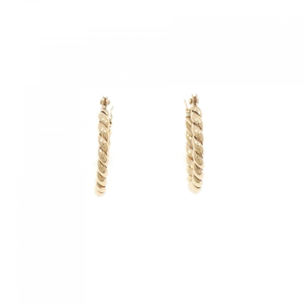 K18YG earrings