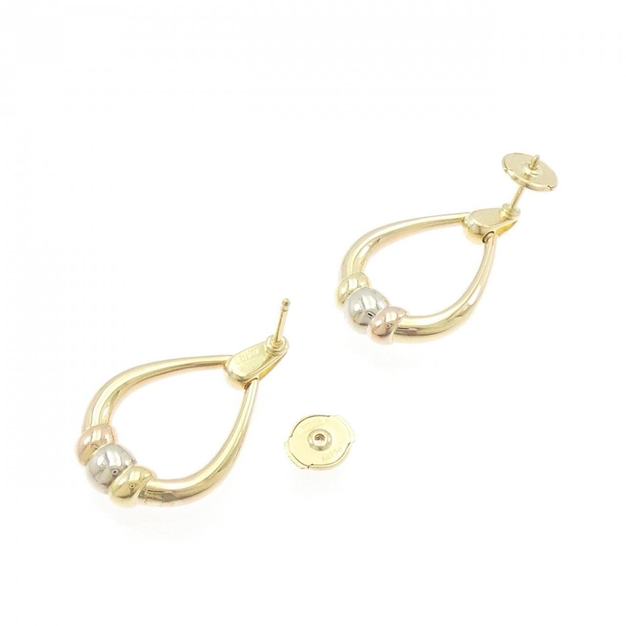 【ヴィンテージ】カルティエ */750YG ピアス