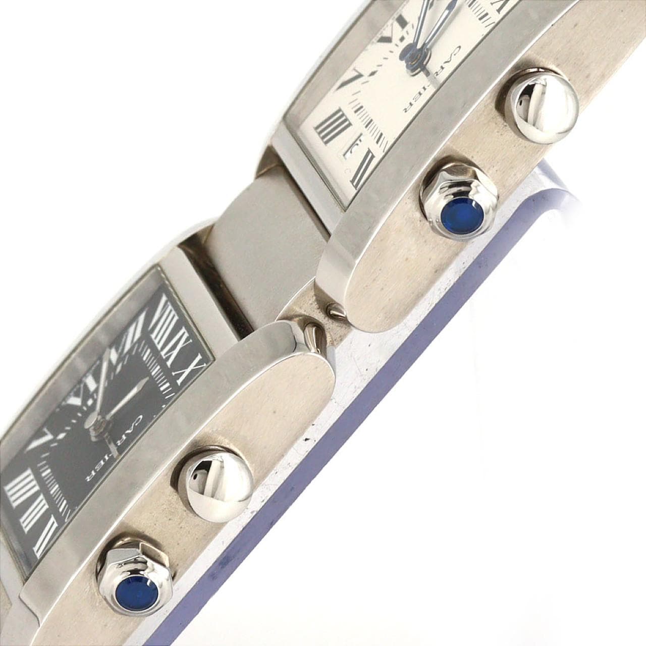 カルティエ クロック W0100060 SS クォーツ