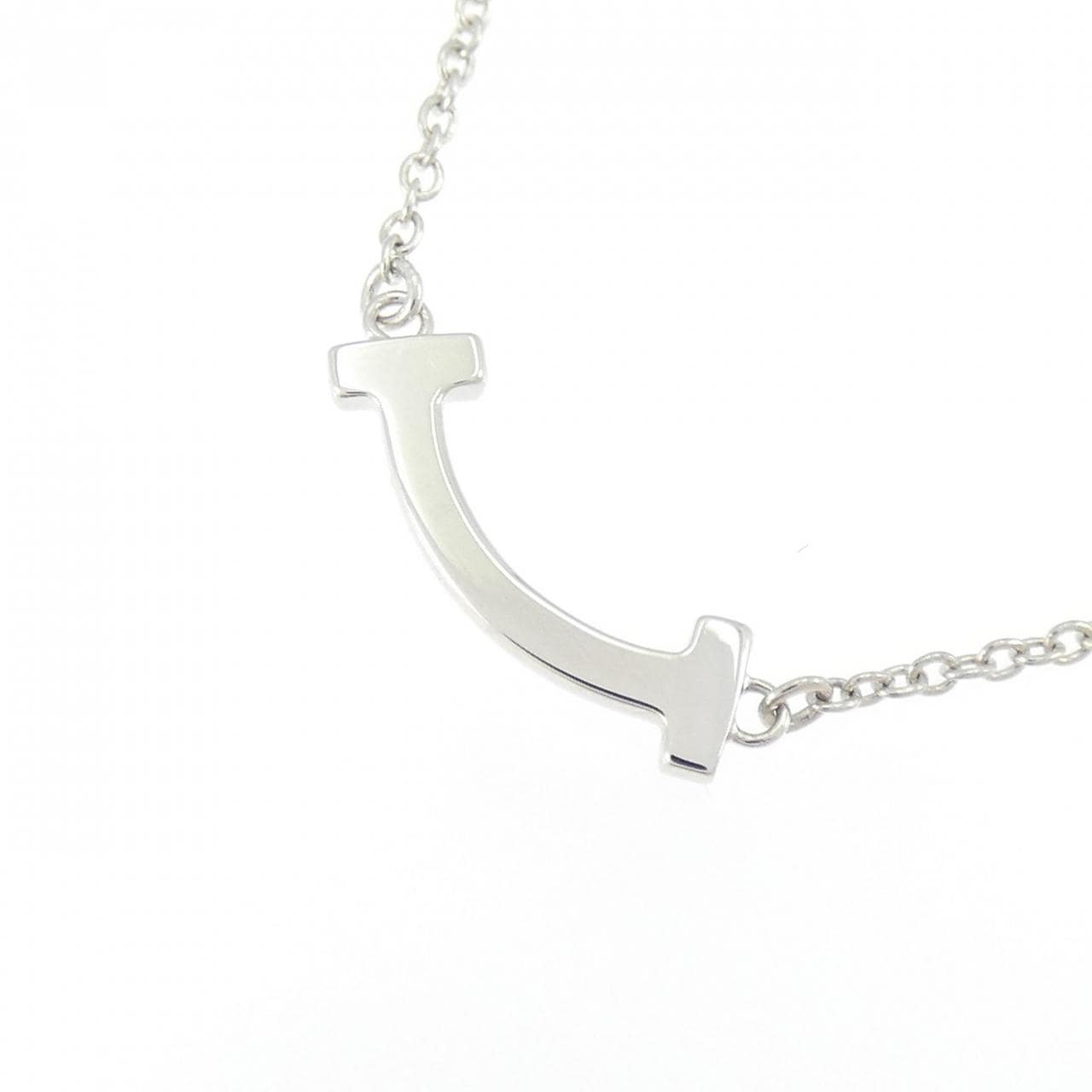 ティファニー Tスマイル ミニ ネックレス