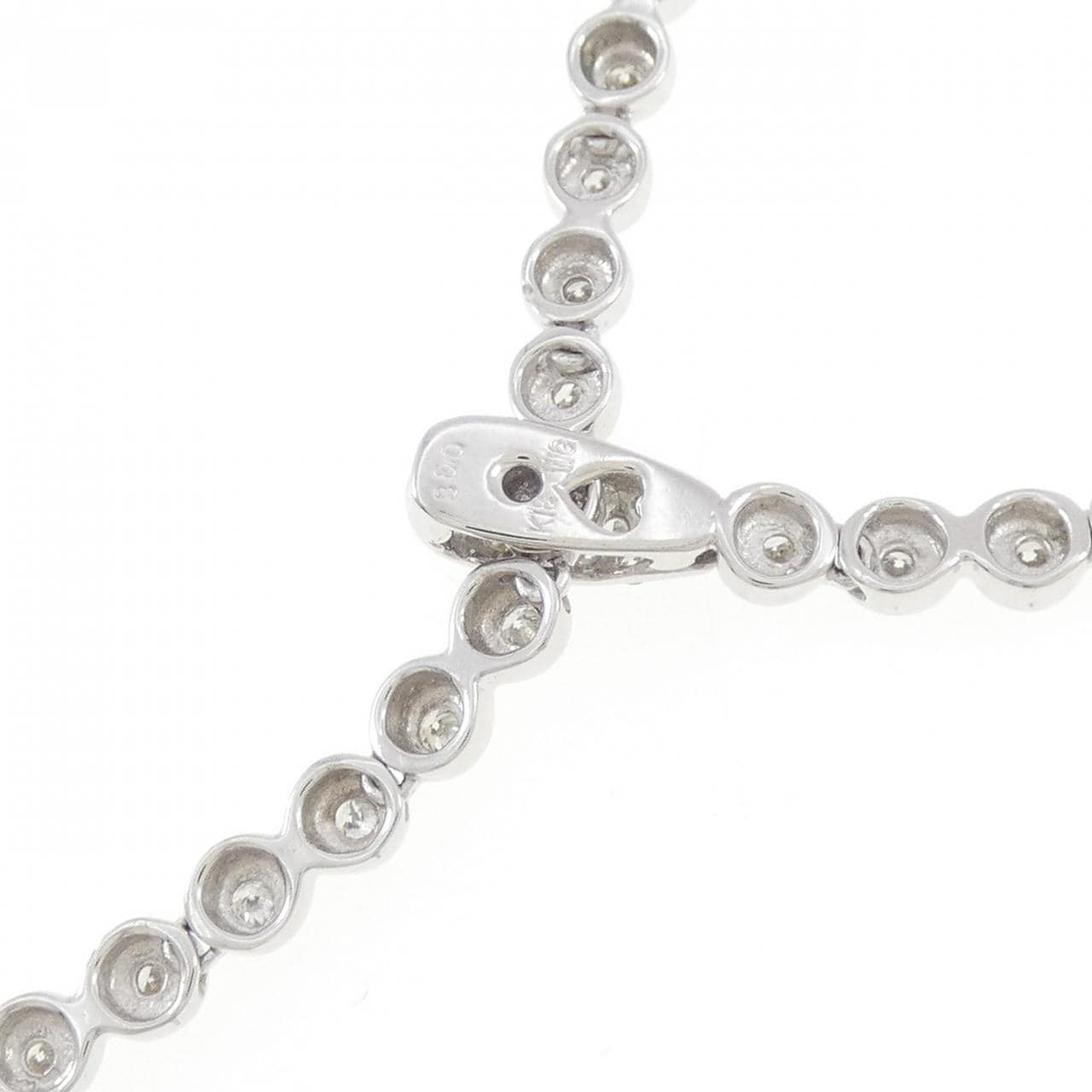K18WG ダイヤモンド ネックレス 3.00CT