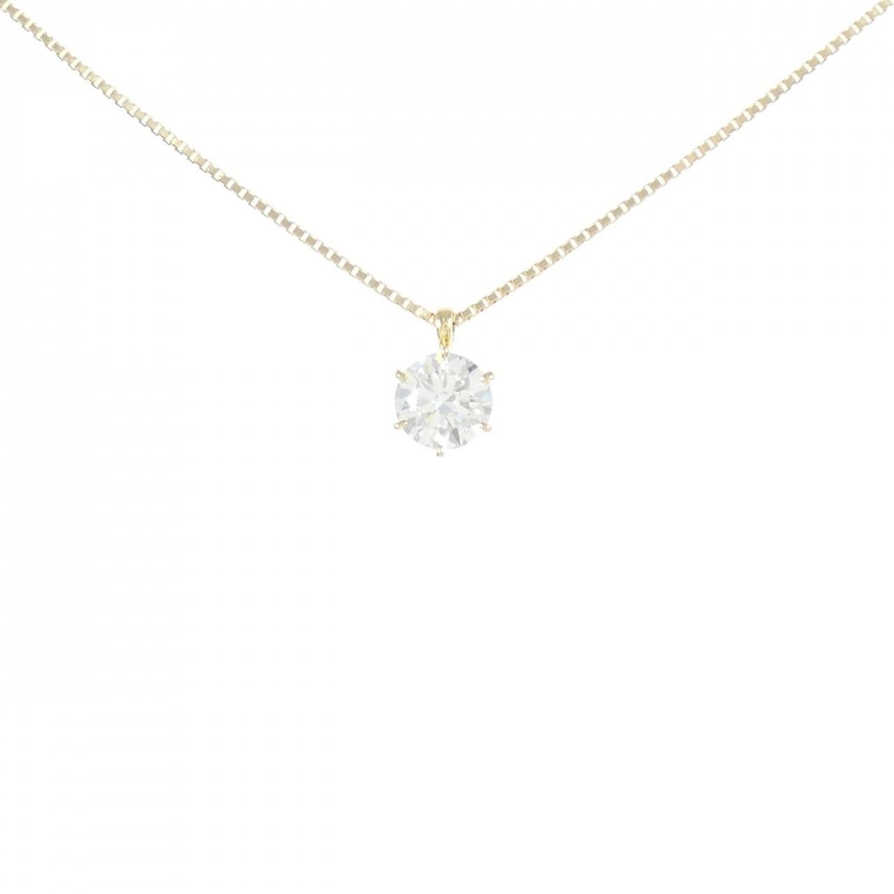 [BRAND NEW] K18YG Diamond Necklace 0.70CT E SI1 3EXT