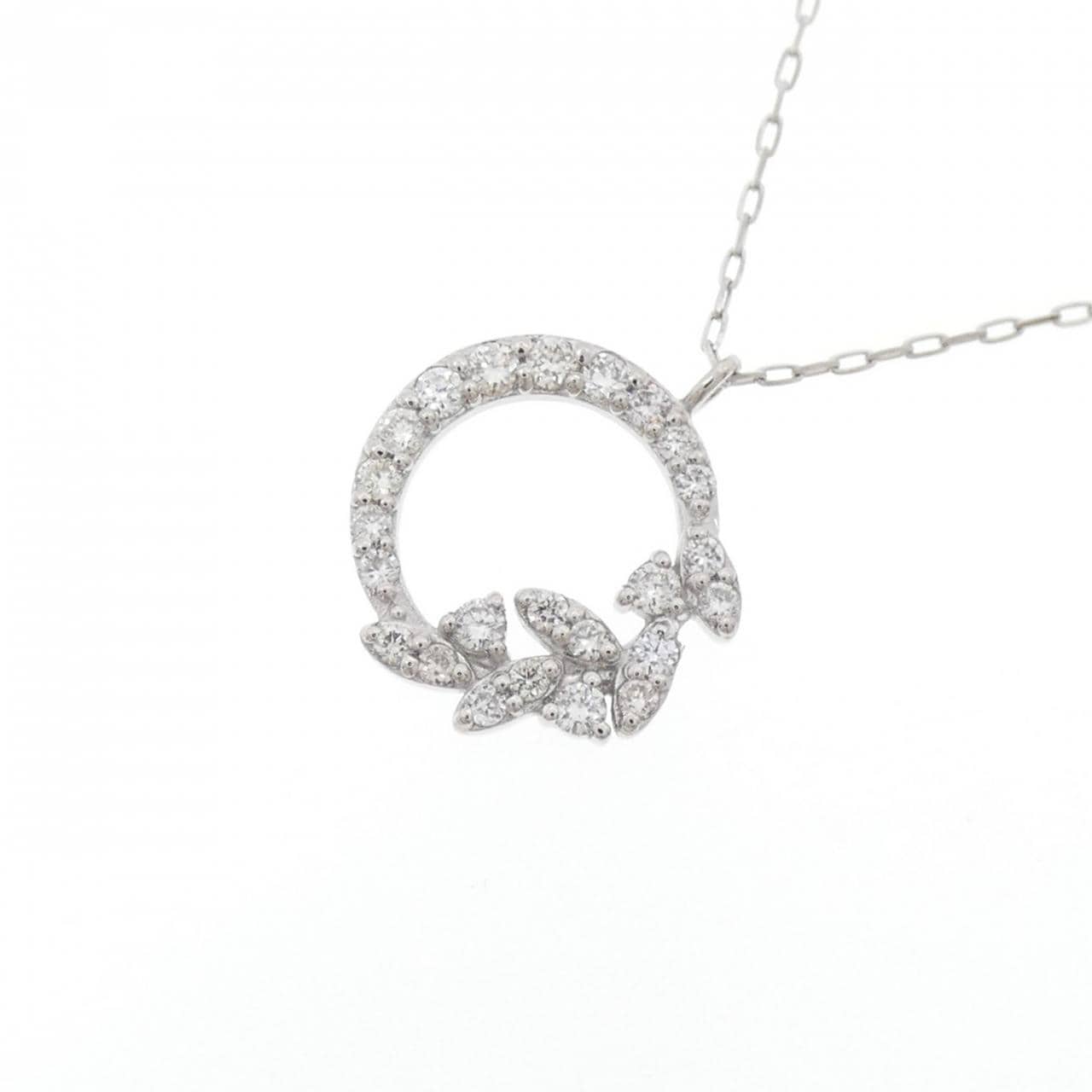 【新品】PT900 ダイヤモンド ネックレス 0.15CT