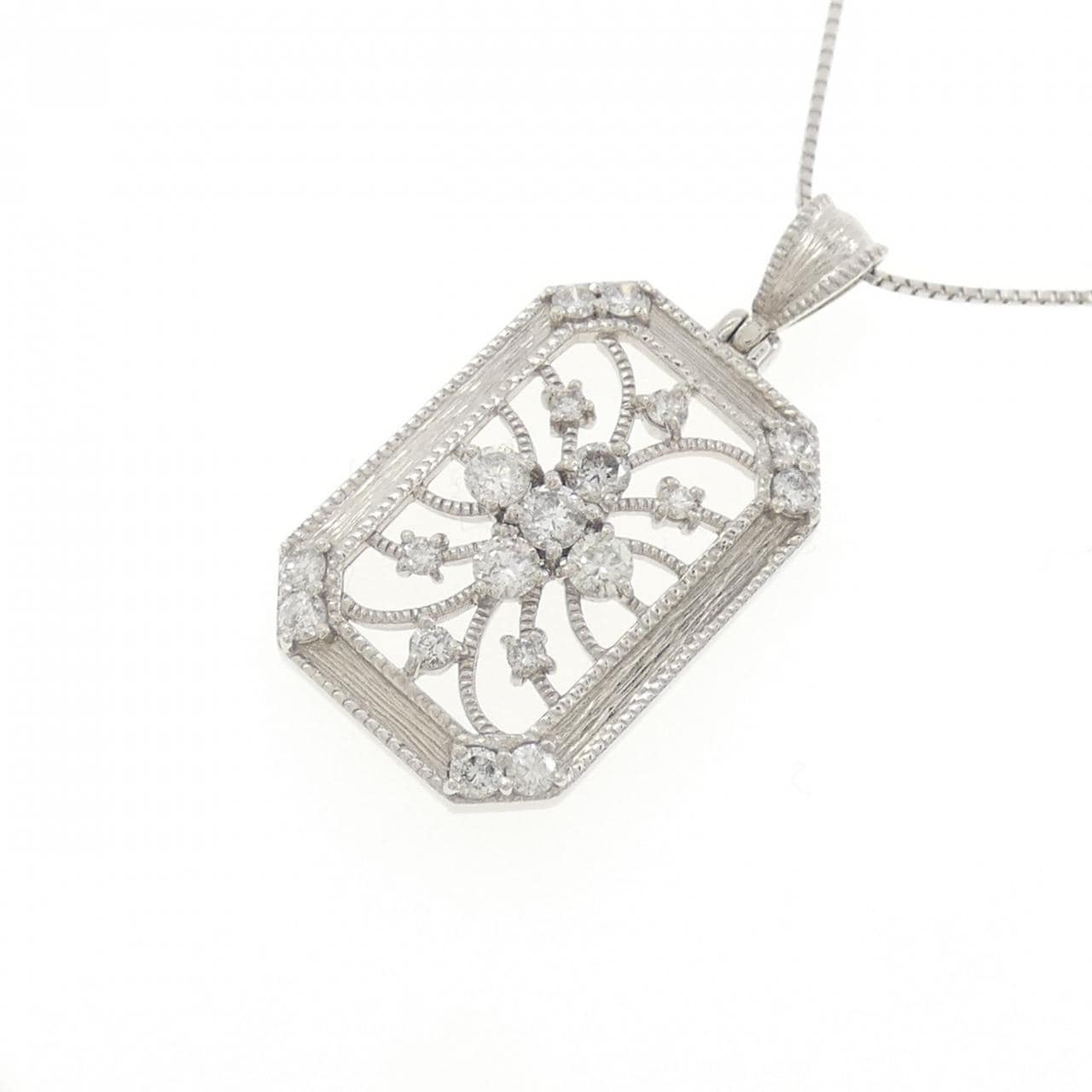 PT ダイヤモンド ネックレス 1.00CT