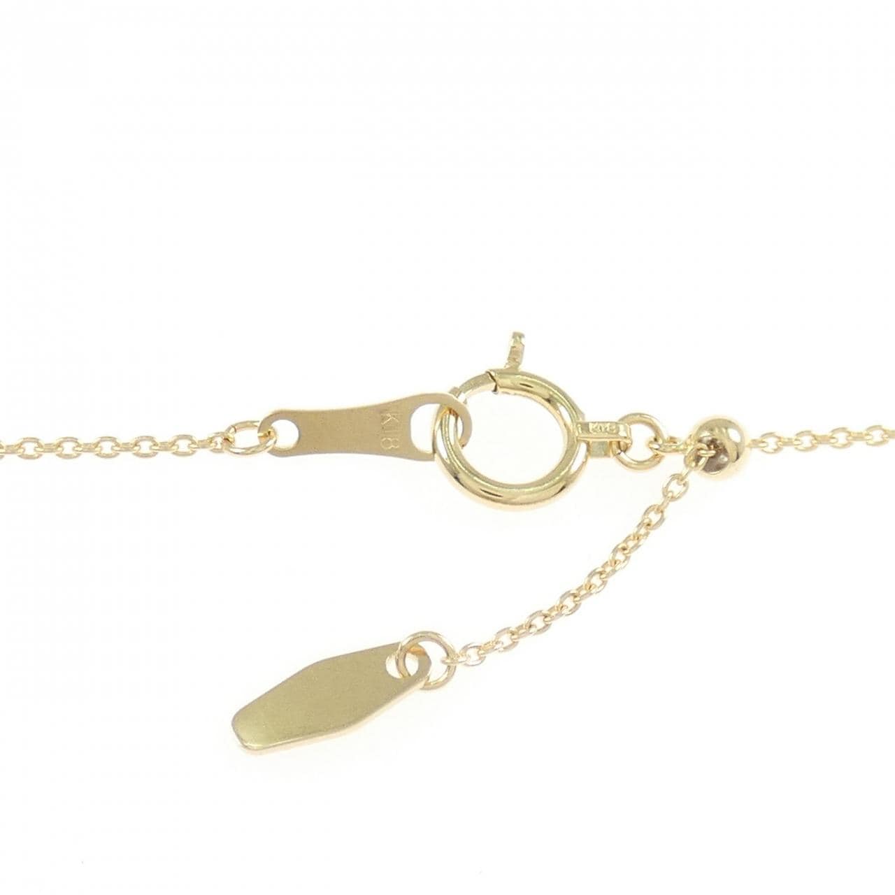 【リメイク】K18YG ダイヤモンド ネックレス 0.414CT H I1 Good