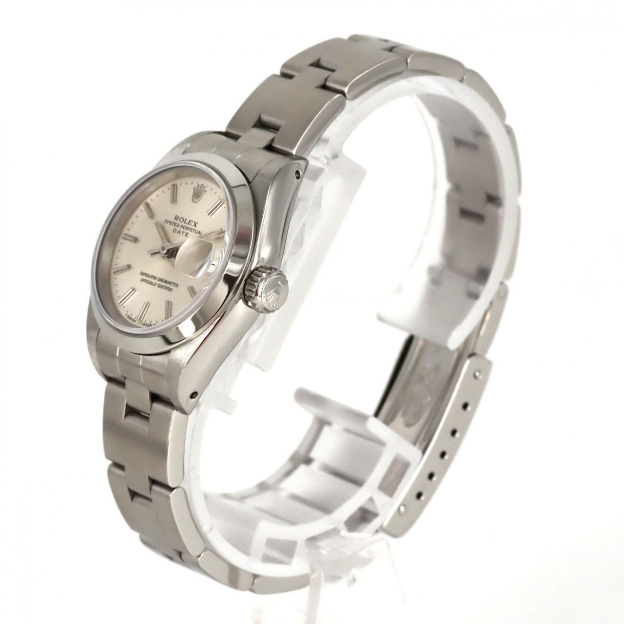 ロレックス オイスターパーペチュアルデイト 69160 SS 自動巻 E番