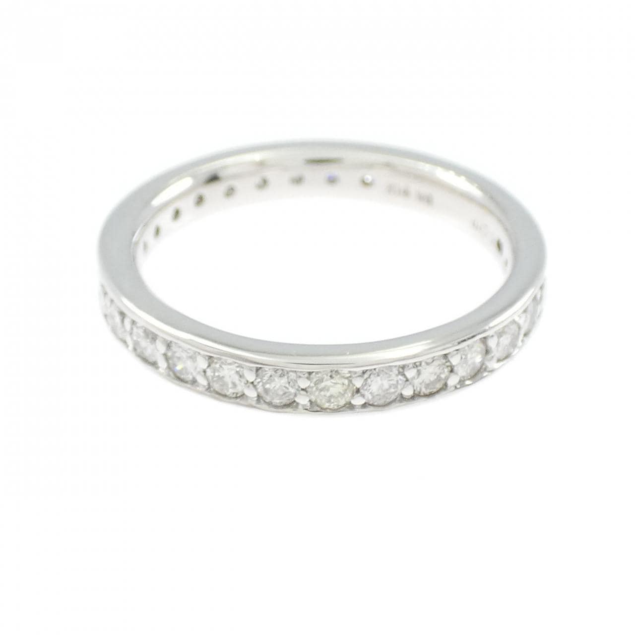 K14WG フルエタニティ ダイヤモンド リング 0.72CT