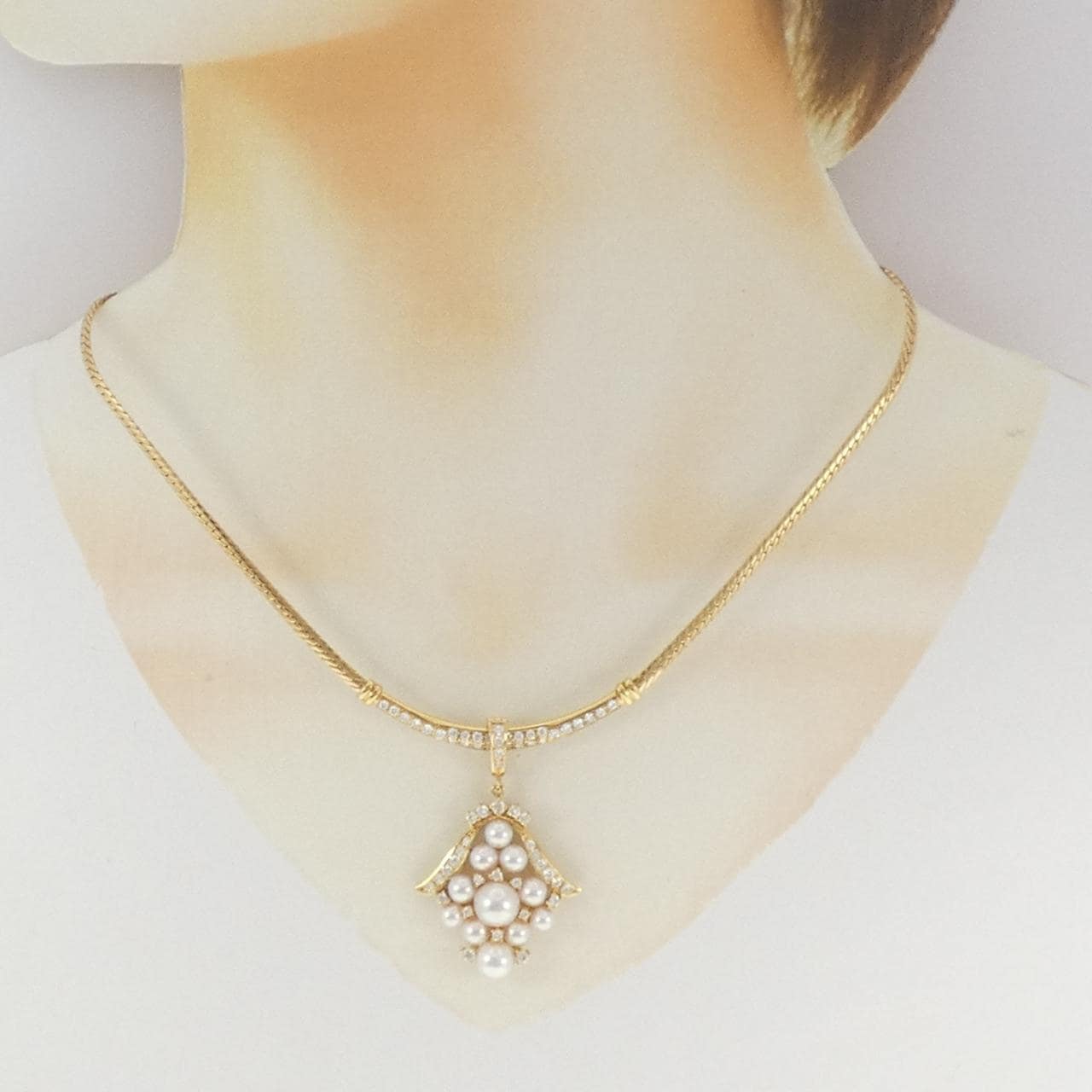 ミキモト アコヤパール ネックレス