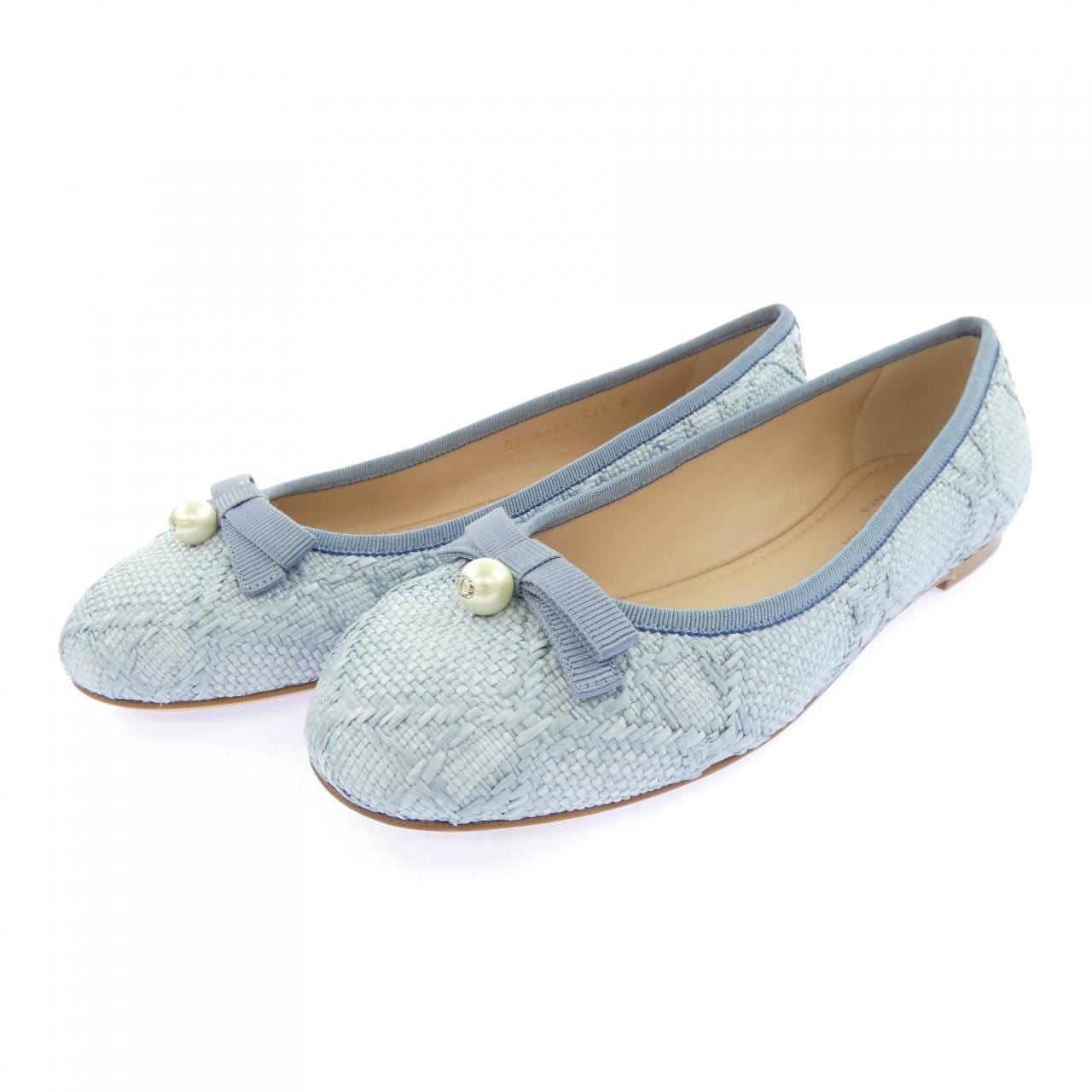 クリスチャンディオール CHRISTIAN DIOR DIOR BALLET KDB900CFN フラットシューズ