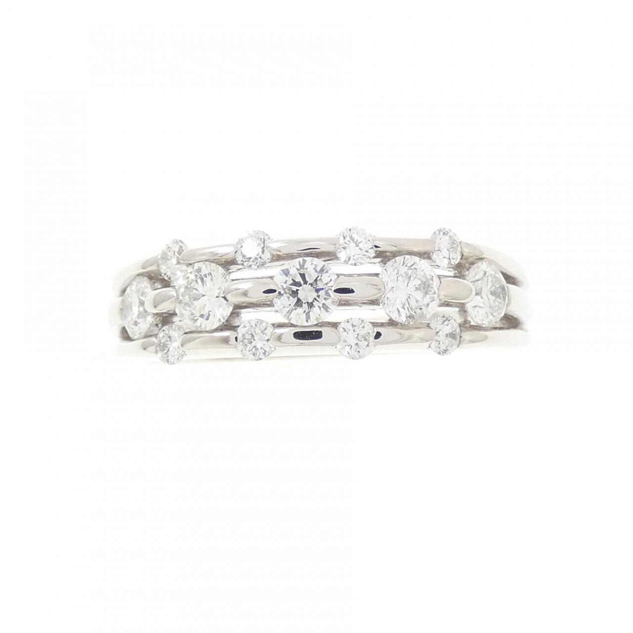 PT900 ダイヤモンド リング 0.72CT