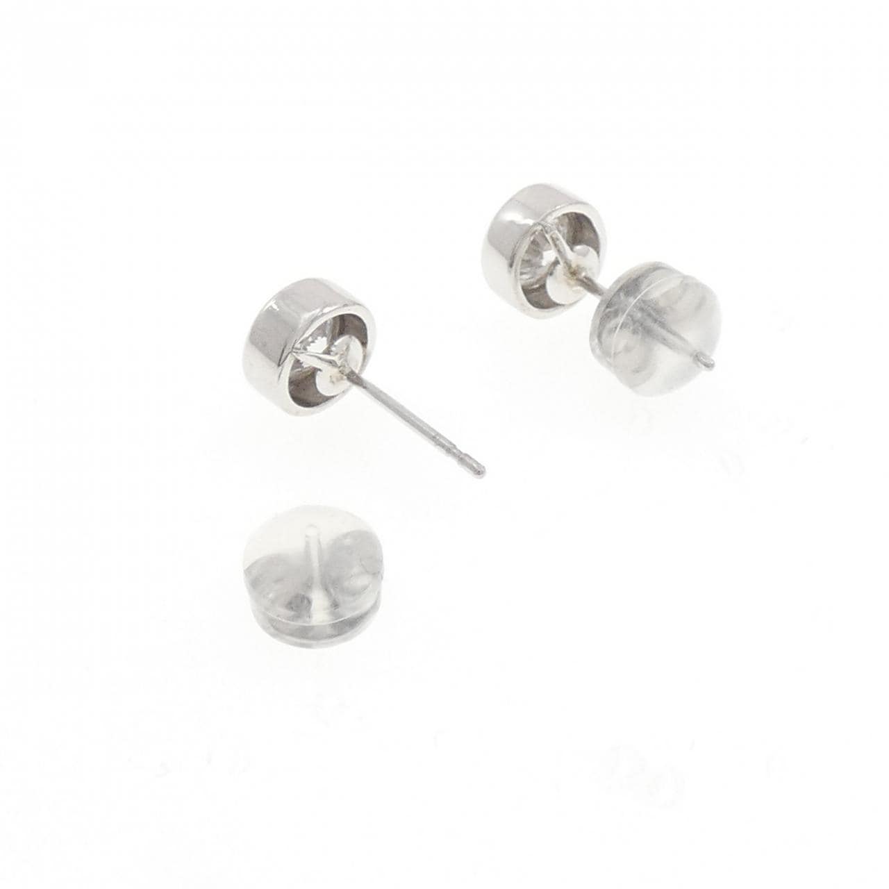 PT900 ダイヤモンド ピアス 0.72CT