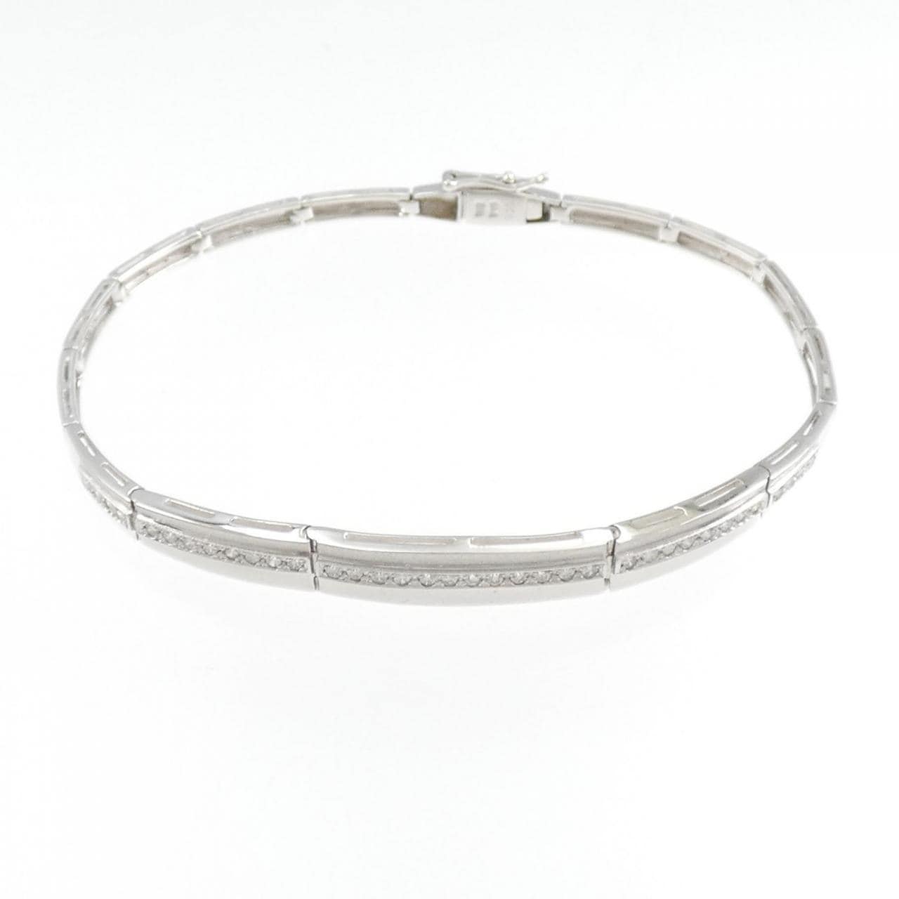 K18WG Diamond bracelet 0.36CT
